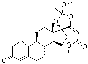 (17alpha,20E)-17,20-[(1-甲氧基乙亚基)二(氧基)]-3-氧代-19-去甲孕甾-4,20-二烯-21-羧酸甲酯