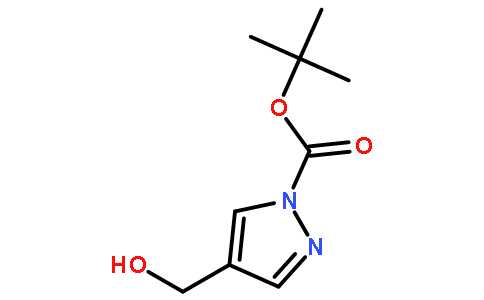 4-(羟基甲基)-1H-吡唑-1-羧酸叔丁酯