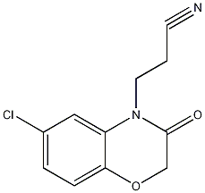 6-氯-2,3-二氢-3-羰基-4H-1,4-苯并嗪-4-丙正离子基腈