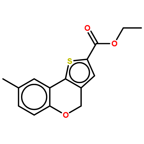 8-甲基-4H-[1]-苯并吡喃[4,3-b]噻吩-2-羧酸乙酯