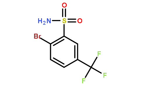 2-溴-5-(三氟甲基)苯磺酰胺