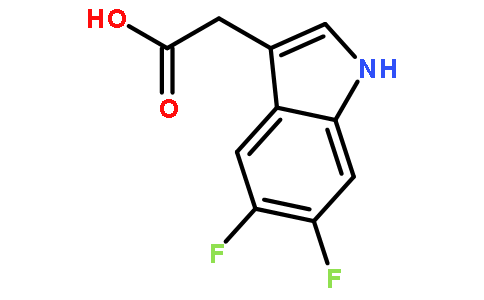 5,6-二氟-1H-吲哚-3-乙酸