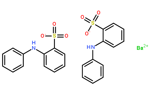 (苯基氨基)苯磺酸钡盐