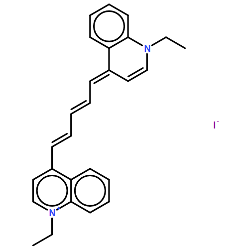 1,1`-二乙基-4,4`-二甲花青苷碘