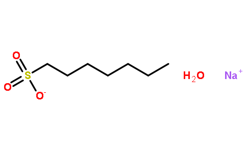 1-庚烷磺酸 钠盐 一水合物