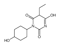 5-ethyl-1-(4-hydroxycyclohexyl)-1,3-diazinane-2,4,6-trione