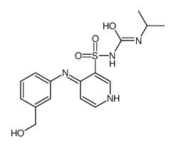 1-[4-[3-(hydroxymethyl)anilino]pyridin-3-yl]sulfonyl-3-propan-2-ylurea