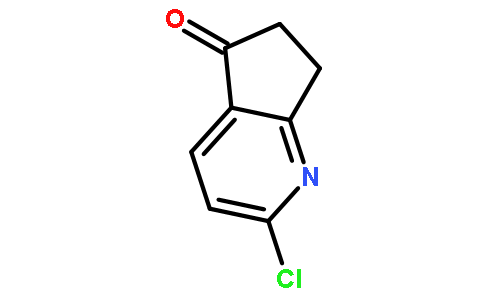 2-chloro-6,7-dihydrocyclopenta[b]pyridin-5-one
