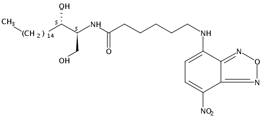 N-[6-[(7-nitro-2-1,3-benzoxadiazol-4-yl)amino]hexanoyl]-L-threo-sphinganine