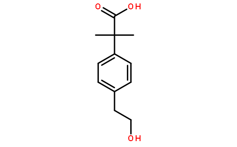 2-(4-(2-羟基乙基)苯基)-2-甲基丙酸