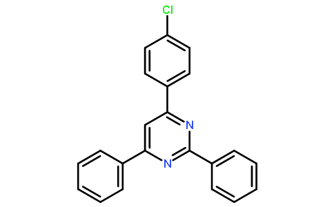 4-(4-氯苯基)-2,6-二苯基嘧啶