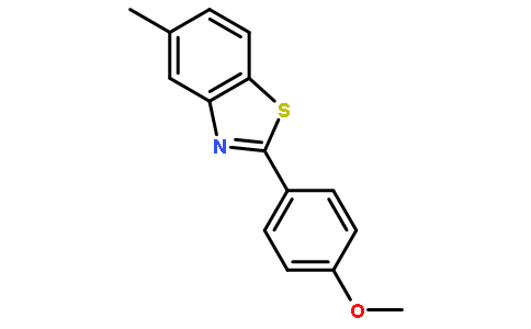 2-(4-甲氧基苯基)-5-甲基苯并[d]噻唑