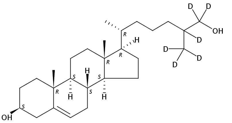 25,26,26,26,27,27-hexadeuterocholest-5-ene-3?,27-diol