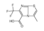 3-methyl-6-(trifluoromethyl)imidazo[2,1-b][1,3]thiazole-5-carboxylic acid