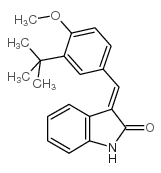 3-(3-叔丁基-4-甲氧基亚苄基)-2-吲哚酮