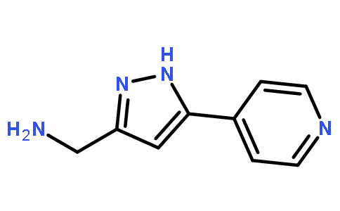 5-(4-吡啶)-1H-吡唑-3-甲胺