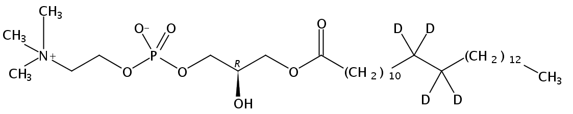 1-hexacosanoyl-d4-2-hydroxy-sn-glycero-3-phosphocholine