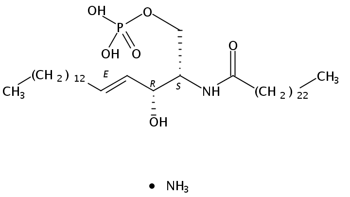 N-lignoceroyl-ceramide-1-phosphate (ammonium salt)