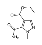 1H-吡唑-5-(氨基羰基）-1 - 甲基4 –甲酸乙基酯