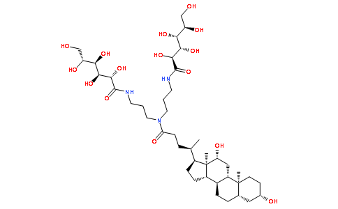 (3a,5b,12a)-N,N-双[3-(D-葡萄糖酰氨基)丙基]-3,12-二羟基胆甾烷-24-胺