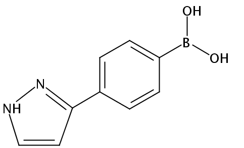 4-(1H-pyrazol-3-yl)phenylboronic acid