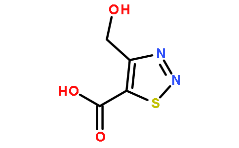 4-(羟甲基)-1,2,3-噻重氮-5-羧酸