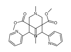 dimethyl 3,7-dimethyl-9-oxo-2,4-dipyridin-2-yl-3,7-diazabicyclo[3.3.1]nonane-1,5-dicarboxylate