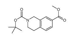 3,4-二氢-1H-异喹啉-2,7-二羧酸 2-叔丁酯 7-甲酯