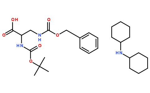 N-Alpha-Boc-N-β-Z-D-2,3-二丙氨酸二环己基胺