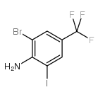 2-溴-6-碘-4-三氟甲基苯胺