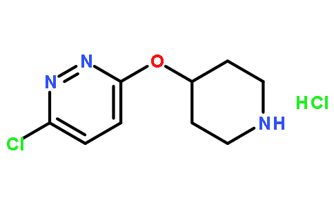 3-氯-6-(4-哌啶基氧基)哒嗪盐酸盐