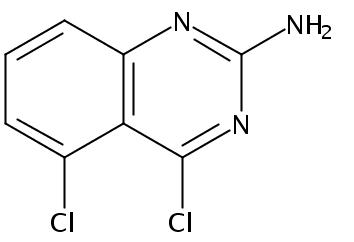 2-​Quinazolinamine, 4,​5-​dichloro-