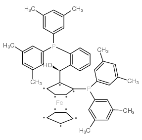 (S)-(-)-[(S)-2-二(3,5-二甲苯基)膦基二茂铁基][2-二(3,5-二甲苯基)膦基苯基]甲醇