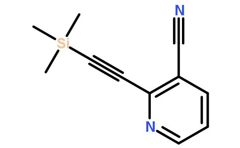 2-三甲基甲硅烷基乙炔-3-吡啶甲腈