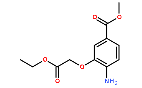 4-氨基-3-(2-乙氧基-2-氧代乙氧基)苯甲酸甲酯