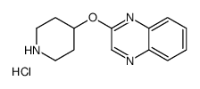 2-(Piperidin-4-yloxy)quinoxaline hydrochloride