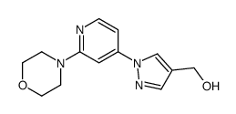 (1-(2-Morpholinopyridin-4-yl)-1H-pyrazol-4-yl)methanol