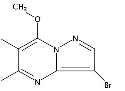 3-Bromo-7-methoxy-5,6-dimethylpyrazolo[1,5-a]pyrimidine