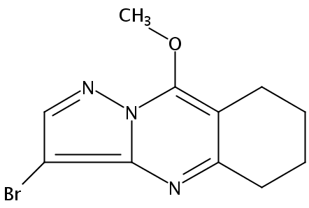 3-Bromo-9-methoxy-5,6,7,8-tetrahydropyrazolo[5,1-b]quinazoline