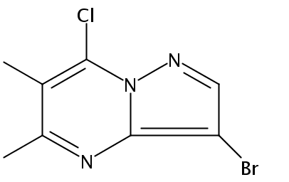 3-Bromo-7-chloro-5,6-dimethylpyrazolo[1,5-a]pyrimidine