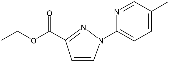 Ethyl 1-(5-methylpyridin-2-yl)-1H-pyrazole-3-carboxylate