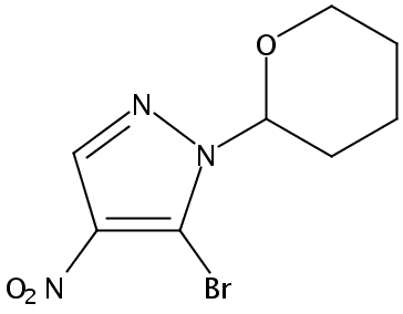 5-Bromo-4-nitro-1-(tetrahydro-2H-pyran-2-yl)-1H-pyrazole