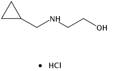 N-(2-Hydroxyethyl)(cyclopropylmethyl)amine Hydrochloride