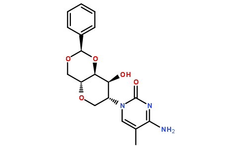 2-(2-amino-6-chloro-9H-purin-9-yl)-1,5-anhydro-2-deoxy-4,6-O-[(R)-phenylmethylene]-D-Altritol