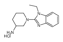 1-(1-Ethyl-1H-benzo[d]imidazol-2-yl)piperidin-3-amine hydrochloride
