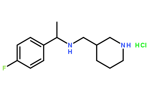 N-[1-(4-氟苯基)乙基]-3-哌啶甲胺盐酸盐