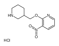 3-硝基-2-(哌啶-3-基甲氧基)-吡啶盐酸盐
