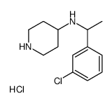 [1-(3-氯-苯基)-乙基]-哌啶-4-基-胺盐酸盐