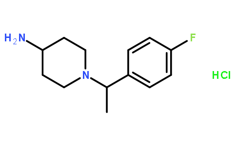1-[1-(4-氟苯基)乙基]-4-哌啶胺盐酸盐