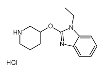 1-乙基-2-(哌啶-3-基氧基)-1H-苯并咪唑盐酸盐